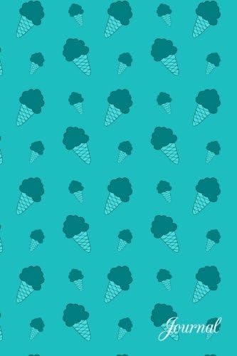 Journal: Turquoise ice cream notebook Paperback – 17 April 2017