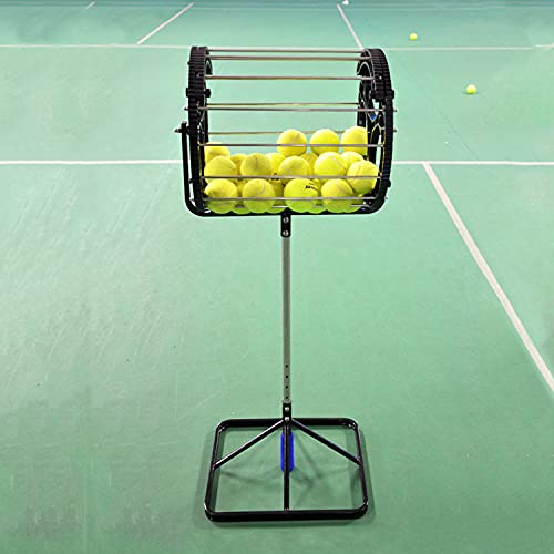 CHAOFAN 2 in 1 Tennis Balls Pickup Automatic Balls Receiver with Handle