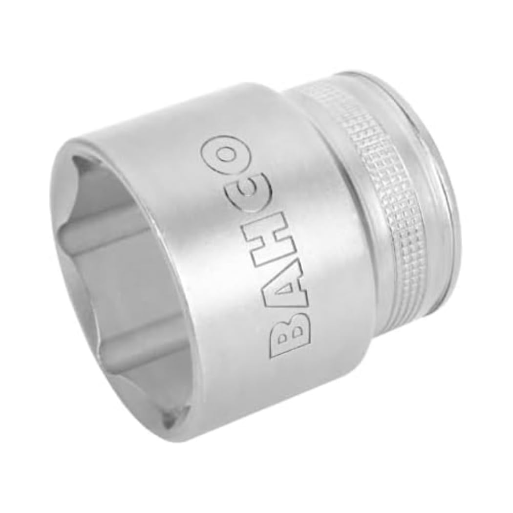 Bahco SB7800SM-33 1/2-Inch 6 Edge Socket Wrench Insert, Silver, 33 mm