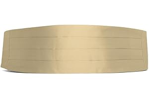 tiemart Light Champagne Cummerbund