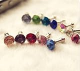 BSI - 7pcs Mixcolors Silvery Diamond Crystal Dust