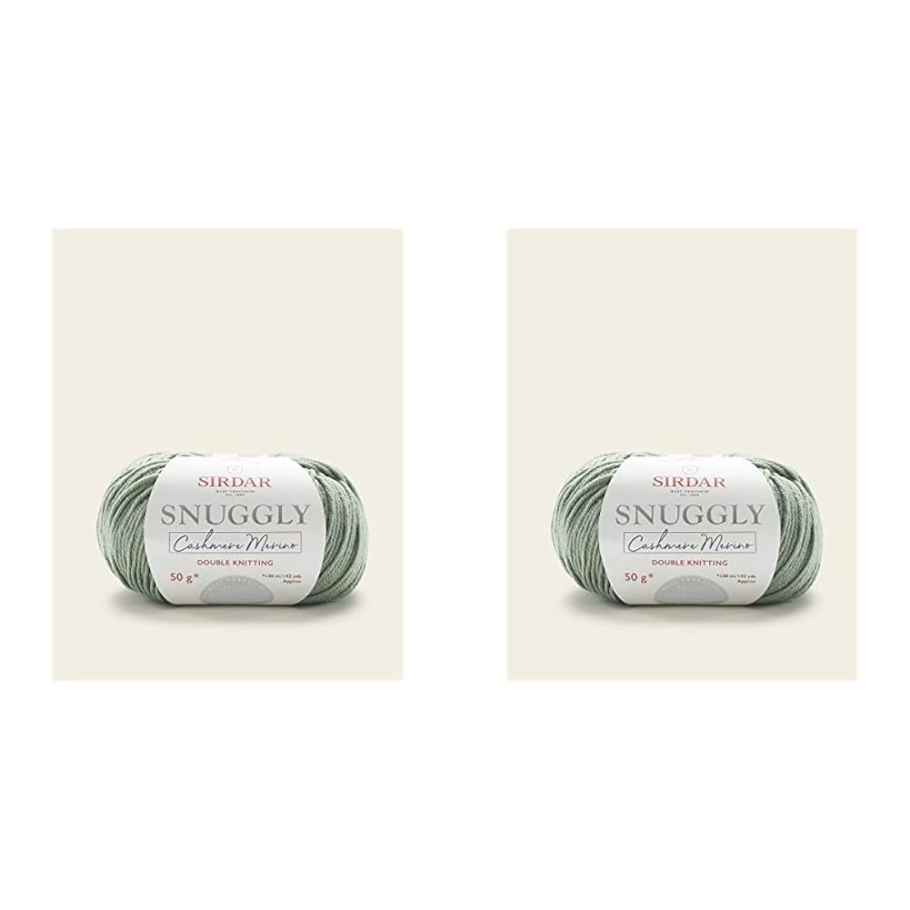 Sirdar Snuggly Baby Cashmere Merino DK, Leaf (470), 50g (Pack of 2)