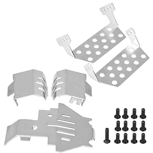 Tbest RC Car Chassis Armor, RC Car Chassis Protection Skid Plate For