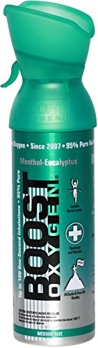 Boost Oxygen- 95% Pure Aviatorâ€™s Oxygen- 5 Liters