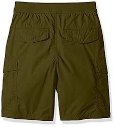 DKNY Boys' Big Casual Short, Fatigue-KBXOC, 10/12
