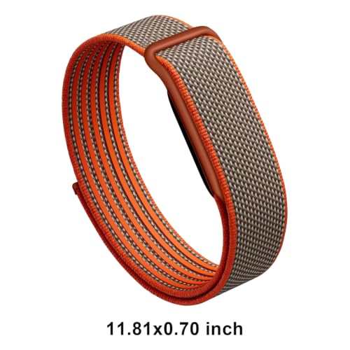 Band for Google Fitbit Air Breathable Adjustable Woven Nylon Wristband for Fitbit Air Screenless Fitness Tracker, Hook & Quick Dry Sport Replacement Strap, Lightweight Comfort Watch Band for Everyday