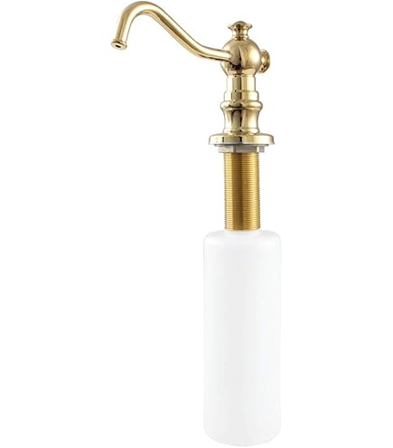 Robinet de bain à encastrer Plus avec bec 20cm laiton brossé or mat