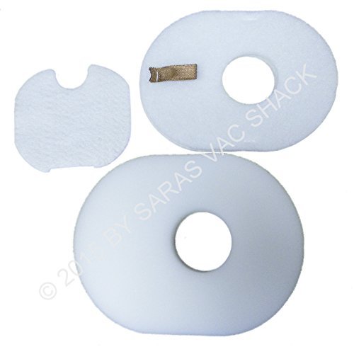 Shark Rocket HV300, HV301, HV302 HV305, HV310, Replacement Foam & Filter Set Replaces Shark Part XFFV300 - 100% Satisfaction Gauranteed