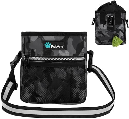 PetAmi Dog Treat Pouch, Pet Treat Pouch for Training, Dog Walking