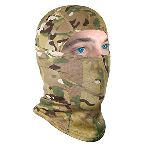 Achiou Balaclava Face Mask UV Protection for Men Women Ski Sun Hood
