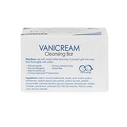 Vanicream Cleansing bar Fragrance, Gluten & Sulfate