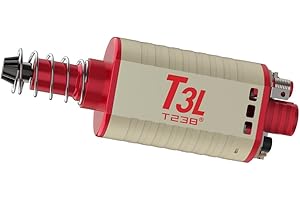 T238-Airsoft Carbon Brushed Motor N35 20TPA High Thermal Efficiency Motor Short Axel 480 Motor for Airsoft