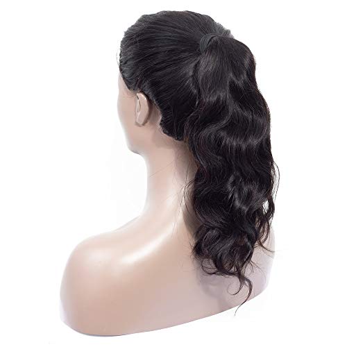 Human Hair Wigs Body Wave 12 Inch Brazilian Hair Wig 4x4 Lace Frontal Wig For Women Pre Plucked With Baby Hair Natural Hairline Natural Color