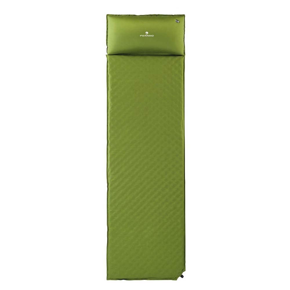 Ferrino Dream Self-Inflating Mat with Cushion, Green, 180 x 51 x 3.5 cm