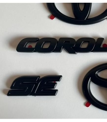 OVERLAY !! 2019 - 2024 TOYOTA RAV4 LE AWD Hybrid GLOSS BLACK OUT EMBLEM - Foto 2