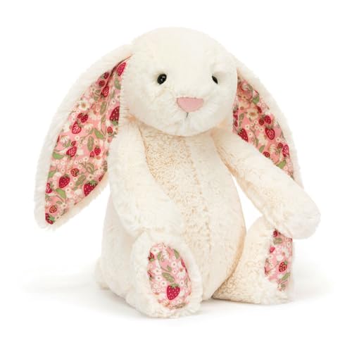 Jellycat Blossom Cream Bunny "Berry" Little 7 inch