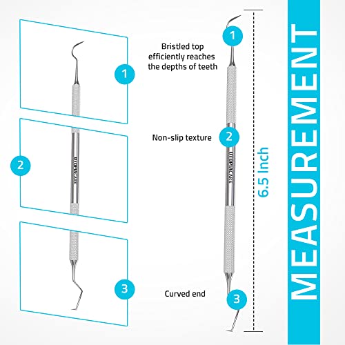 Professional Dental Tartar Scraper Tool Dental Pick, Double Ended