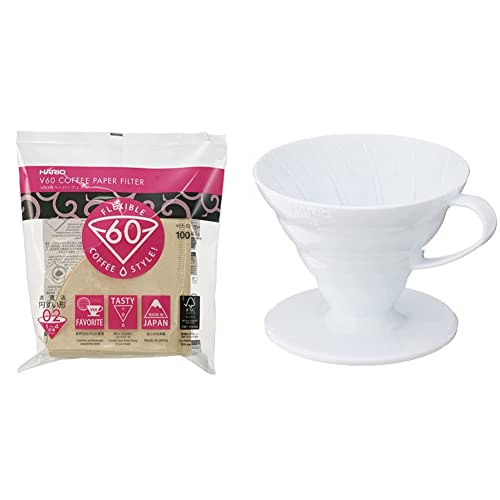 Hario V60 Paper Coffee Filters Single Use Pour Over Cone Filters Size