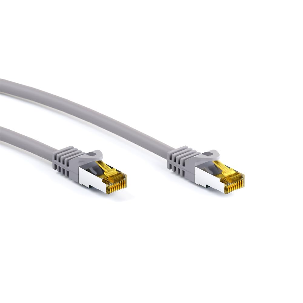Wentronic Goobay CAT 7 Network Cable LS0H S/FTP 2x Shielding: PIM