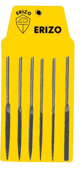 Erizo LAE6B Set of 6 Needle Files