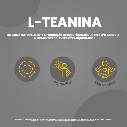 L-Theanine Teanina 250mg, 60 capsulas, Bigens