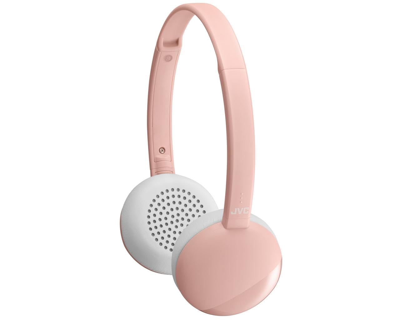 JVC HA-S22W Wireless Bluetooth On-Ear Headphones - Pink