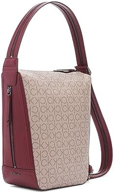 Calvin Klein Moss Convertible Sling Backpack Hobo Shoulder Bag