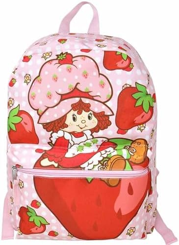 5065 Strawberry Shortcake Backpack , , Unisex | Cute PU Leather 10\