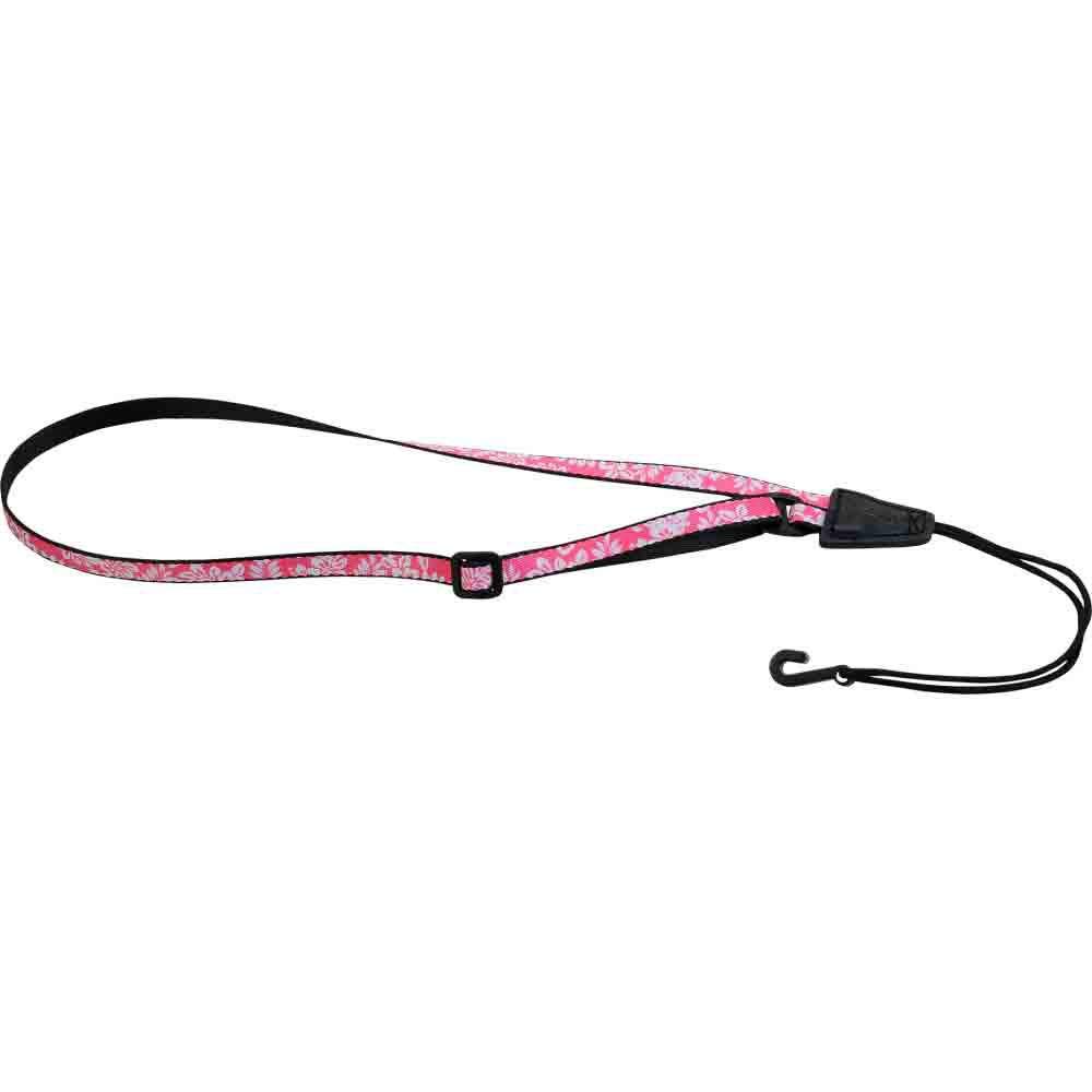 Levy's Poly Hawaiian Print MP22-004 Classical/Ukulele Strap - Pink