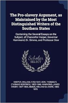 Pro slavery essays picture