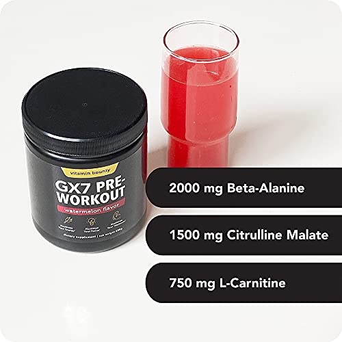 Vitamin Bounty Gx7 Sugar Free Pre Workout For Men Women Watermelon Flavor 30 Servings Pricepulse Vitamin Bounty Gx7 Sugar Free Pre Workout For Men Women Watermelon Flavor 30 Servings Pricepulse
