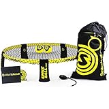 Spikeball Pro Roundnet Kit (Tournament Edition) - Includes Upgraded Stronger Playing Net, New Balls Designed to Add Spin, Portable Ball Pump Gauge, Backpack - As Seen on Shark Tank TV