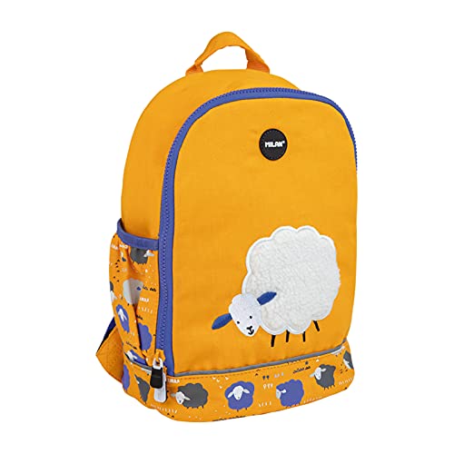 MILAN® Be Wool School Backpack Small Orange