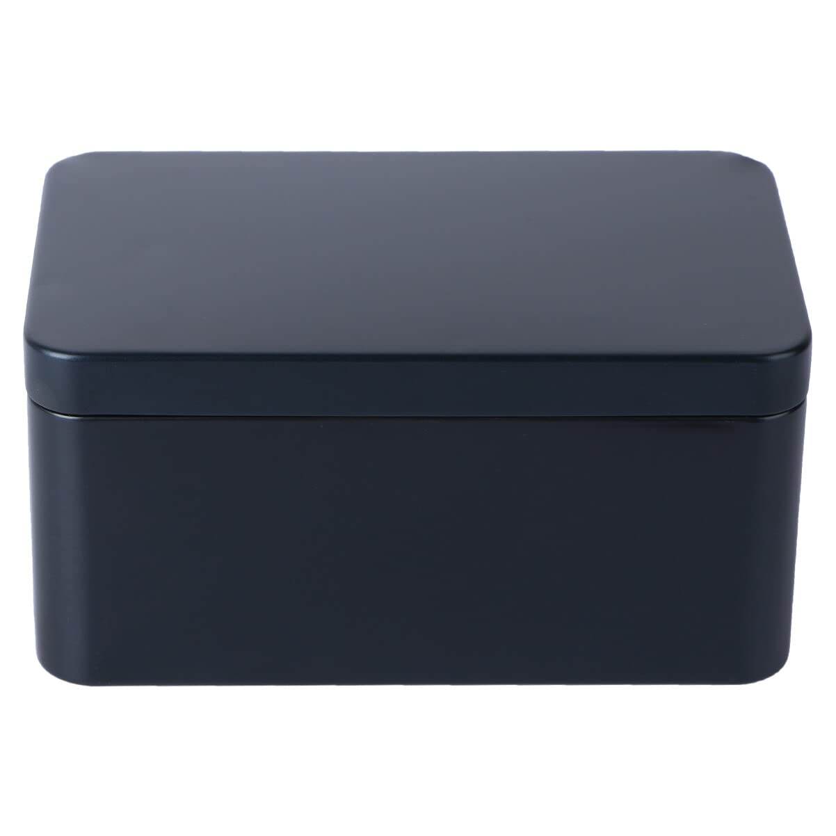 Artibetter Rectangular Tinplate Tea Leaf Storage Container 5.12X3.15X2.56 Inch Portable Metal Box with Leakproof Lid for Tea Candies and Home Organizer