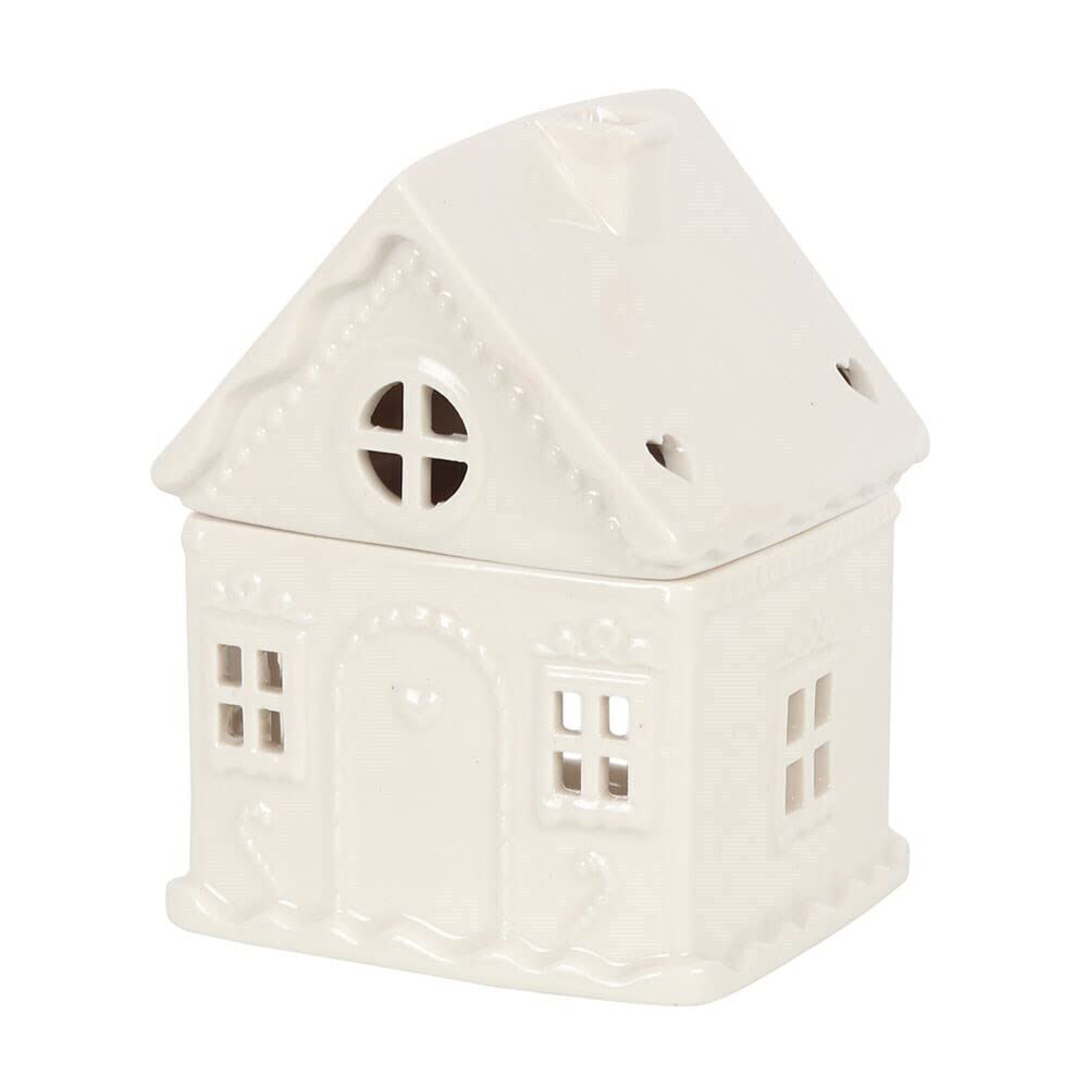 Something Different BR_55631 Tealight Holder, White,11cm x 9cm x 9cm