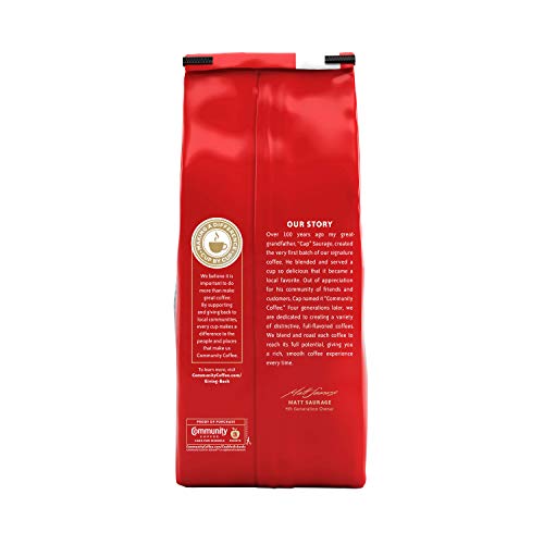 COMMUNITY COFFEE SIGNATURE BLEND 32 OUNCE, DARK ROAST GROUND COFFEE, 32 OUNCE BAG (PACK OF 1)