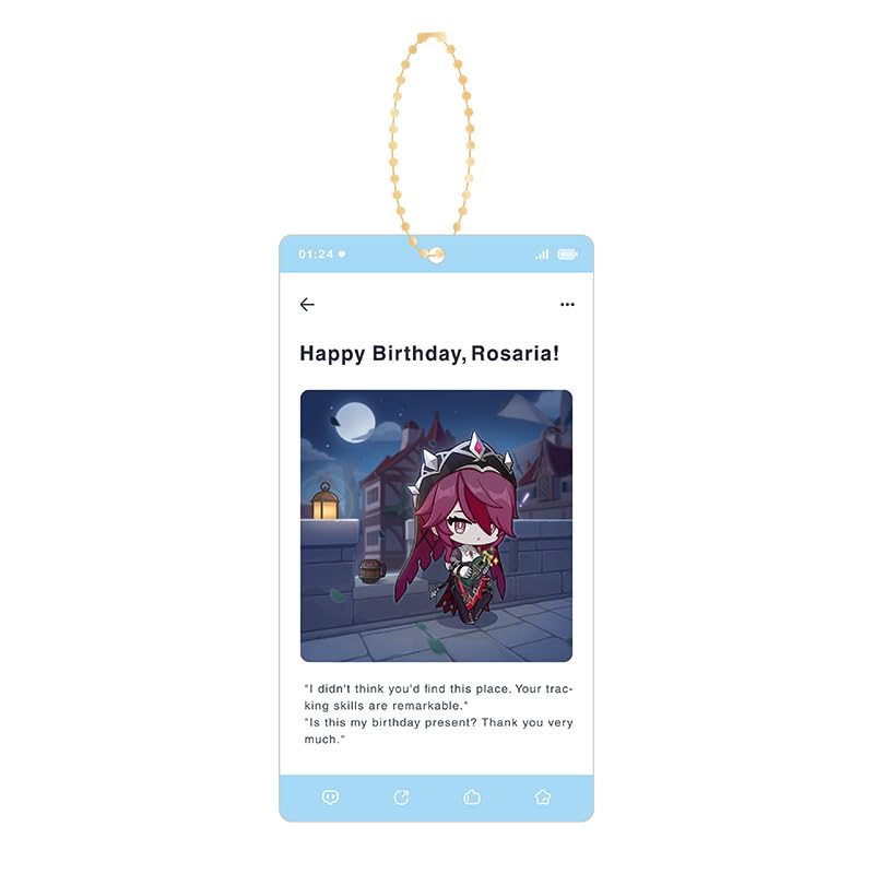 GENSHIN IMPACT Heartfelt Wishes Series Acrylic
