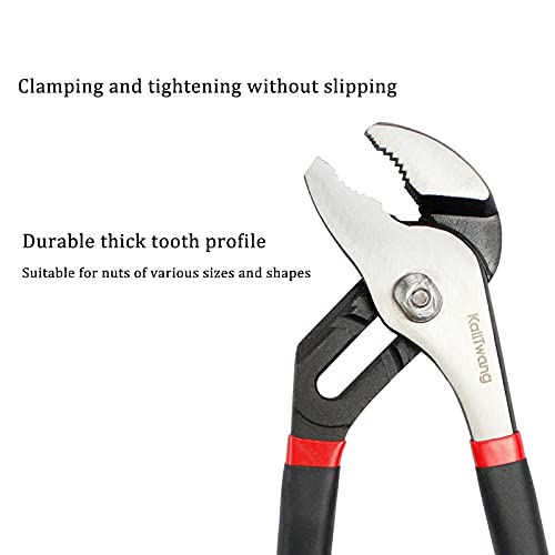 KallTwang Groove Joint Pliers Tongue & Groove Pliers 8 inch with Non