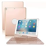 BECROWMUS iPad Keyboard Case 9.7 Compatible with
