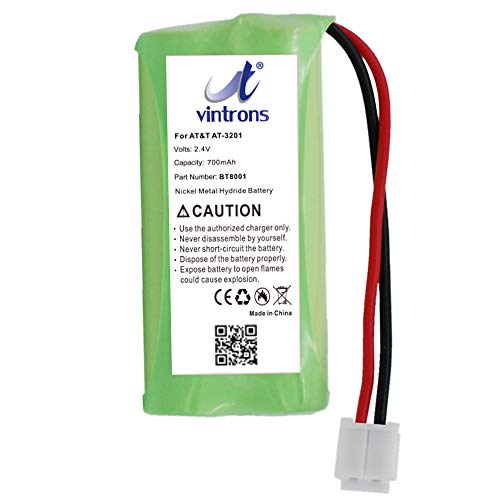 VINTRONS, 700mAh Battery for RCA 2-7909, 27911, 2-7911, 52734, 5-2734, 52814, 5-2814,