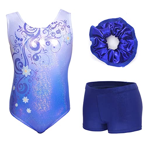 Aosva Gymnastics Leotards For Teen Girls Sparkle One-piece Colorful