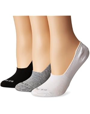 Women's 3 Pack Liner Socks, Multi, 9-11
