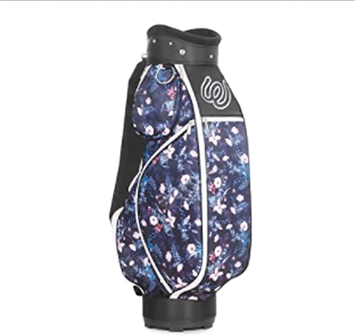 TUHFG Golf Push Cart Golf Bag,Golf Bags Sports Golf Team Bag Waterproof Large Capacity Multi-Pocket Packs Durable Golf Clubs Bag Equipment 2 Colors,Blue (Color : Blue) TUHFG Golf Push Cart Golf Bag,Golf Bags Sports Golf Team Bag Waterproof Large Capacity Multi-Pocket Packs Durable Golf Clubs Bag Equipment 2 Colors,Blue (Color : Blue)