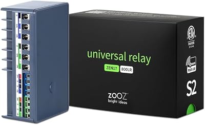 ZOOZ ZEN17 800LR Z-Wave Long Range Relay 20A 10A for Garage Doors Awnings