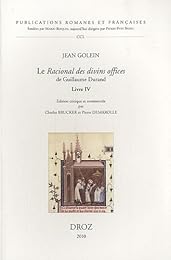 Le  Racional des divins offices de Guillaume Durand