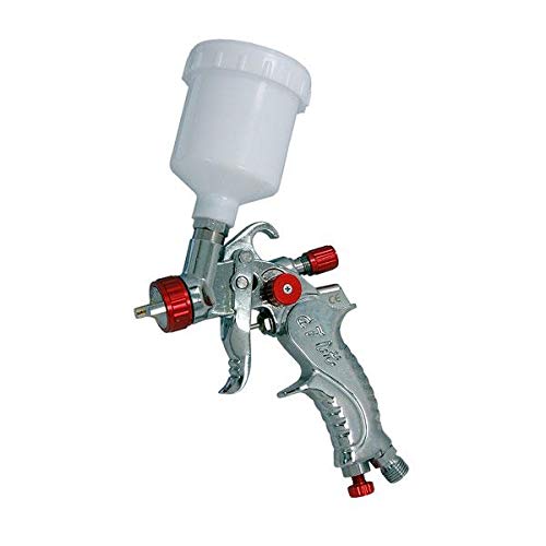 Neilsen CT3321 Gravity Spray Gun – 0.8mm Nozzle, 120cc Cup, 30-50psi Operating Pressure, 1/4in Air Inlet