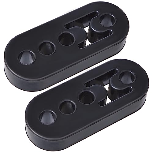 2Pack Exhaust Hanger Rubber Insulator Bushing Car Rear Adjustable