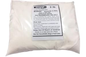 UNBRANDED Borax Flux For Casting Jewelry Melting Gold-Silver Granular Glaze Crucible 2lbs