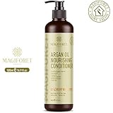 Hair Conditioner, Argan Oil Conditioner, MagiForet Natural Hair Conditioner for Dry Damaged Colored Hair, Professional Salon Products for Women Men Teens All Hair Types Daily Usage 16.9oz