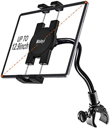 woleyi Spinning Bike Tablet Mount, Gooseneck Indoor Stationary Exercise Bike Tablet Holder, Treadmill Elliptical Tablet Stand for iPad Pro 9.7, 11, 12.9 / Air / Mini, More 4-13″ Tablets and Cellphones woleyi Spinning Bike Tablet Mount, Gooseneck Indoor Stationary Exercise Bike Tablet Holder, Treadmill Elliptical Tablet Stand for iPad Pro 9.7, 11, 12.9 / Air / Mini, More 4-13″ Tablets and Cellphones